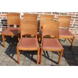 6 Art Deco dining chairs