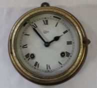 Barigo brass chiming ship's clock