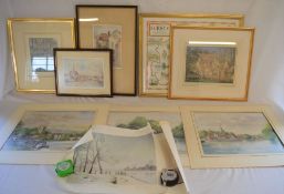 Various framed & unframed prints, some limited edition