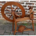 Traditional working spinning wheel by Ashford of New Zealand