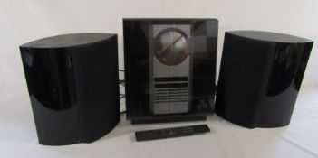 Bang & Olufsen Beosound 3200 cd player and speakers (may be locked by security code)