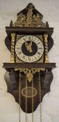 Dutch barge wall clock