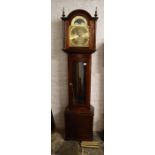 Fenclocks modern longcase clock with moon phase dial