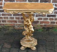 Gilded composite pier table