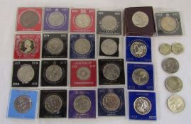 Various commemorative crowns and other collectable coins