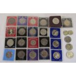 Various commemorative crowns and other collectable coins