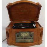 Steepletone record, CD & cassette player and radio