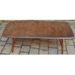 Ercol coffee table 104cm by 46cm Ht 36cm