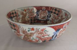 Imari fruit bowl c.1900 D 22 cm H 8 cm