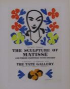 Henri Matisse (1869-1954) plate signed lithographic print 'The sculpture of Matisse' Tate Gallery