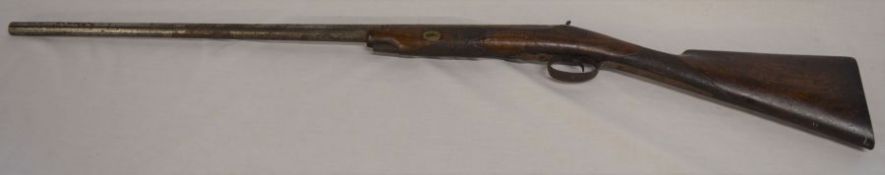 19th century percussion cap rifle