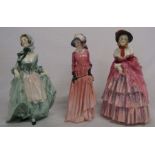 3 X Royal Doulton Figurines - 'Suzette' - 'Maureen' - 'A Victorian Lady - 1925'