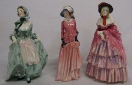 3 X Royal Doulton Figurines - 'Suzette' - 'Maureen' - 'A Victorian Lady - 1925'