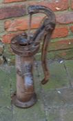 Cast iron garden pump Ht 55cm