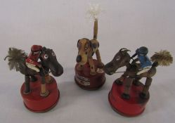 3 Tri-ang Wakouwa dogs and horses inc barking dog