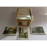 Quantity of approximately 550 postcards by David Cuppleditch (many duplicates)