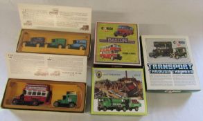 Collection of boxed Corgi die cast vehicles inc Transport through the ages, WWI limited edition