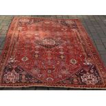 Persian red ground carpet 260cm by 165cm