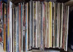 Assorted 33 rpm LPs inc Abba, Beach boys, Johnny Cash, The Eagles, Glen Campbell, John Lennon, Simon