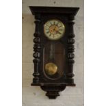 Vienna regulator wall clock H 86 cm