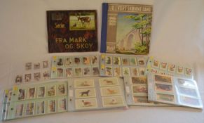 Collection of cigarette & trade cards in individual sleeves including 14 complete sets & 2 1930's