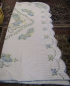 Canadian handmade quilt, possibly Amish / Mennonite, size approximately 240 cm x 265 cm