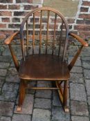 Ercol child's rocking chair Ht 77cm