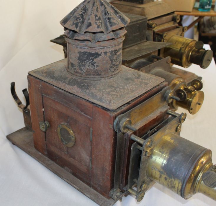 3 magic lanterns - in varying states of repair - Image 7 of 7