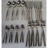 WMF silver plated cutlery for an 8 place setting (32 pieces)