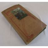 Postcard album containing assorted cards inc topographical, Grimsby, greeting cards etc