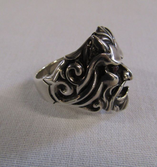Boxed Stephen Webster designer silver ring size W weight 21.3 g / 0.68 ozt - Image 3 of 5