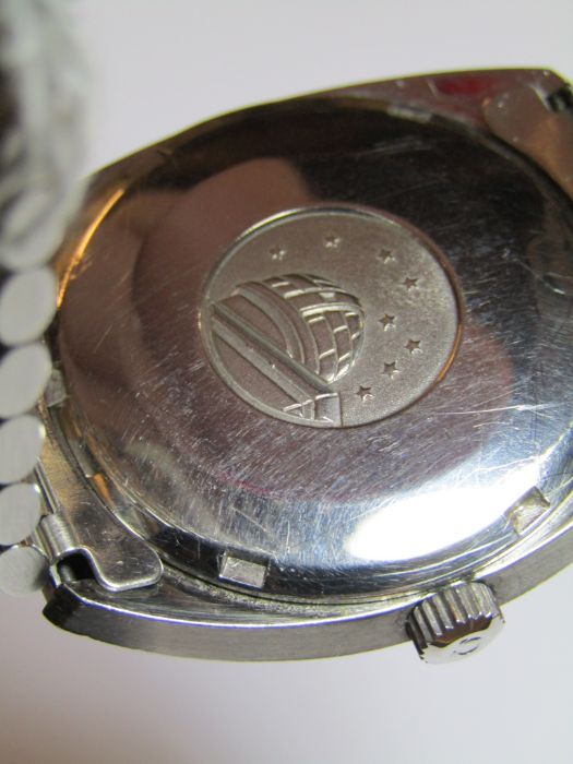 Gents Omega Constellation automatic chronometer  wristwatch with steel case & strap - Image 12 of 13