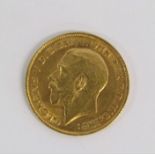 George V Half Sovereign - Dated 1911 - Weight 4.0g - Width 9mm