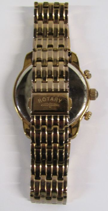 Gents Rotary bracelet wristwatch model gb02879/05 with calendar aperture - Image 7 of 14