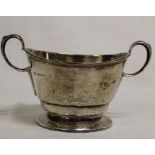 Silver two handled pail, Sheffield 1920, maker James Dixon & Sons, weight 4.97ozt