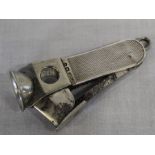 Silver cigar cutter London 1951, maker M Wachenheimer & Co Ltd