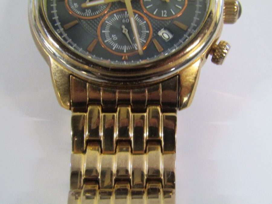Gents Rotary bracelet wristwatch model gb02879/05 with calendar aperture - Image 11 of 14