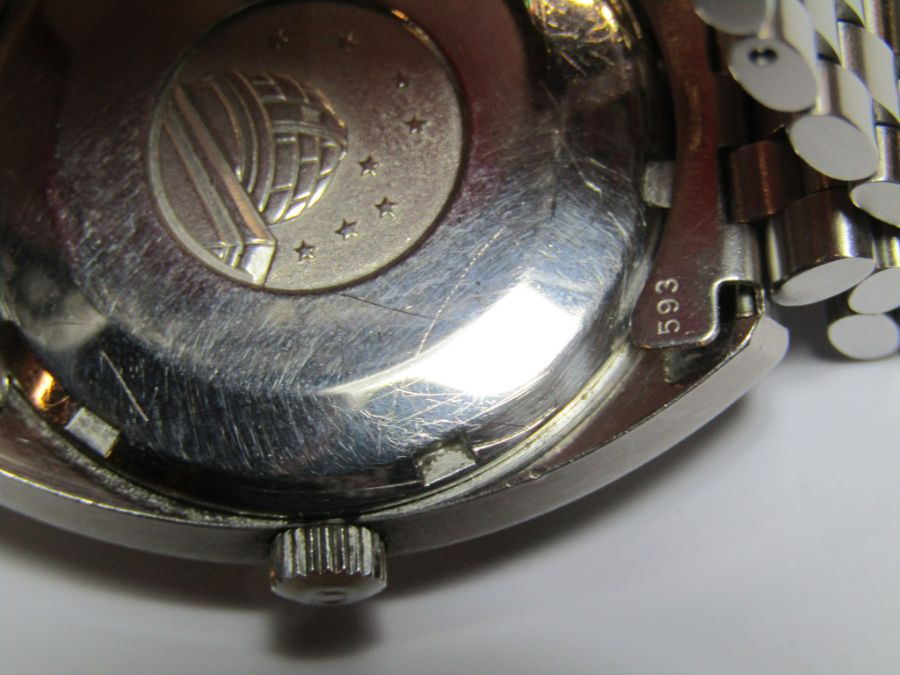 Gents Omega Constellation automatic chronometer  wristwatch with steel case & strap - Image 13 of 13