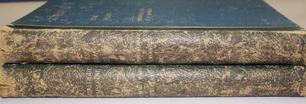 Ward & Roberts: "Romney Catalogue Raisonne" and "Essay and Diaries", 2 vols illust, pub Thomas Agnew