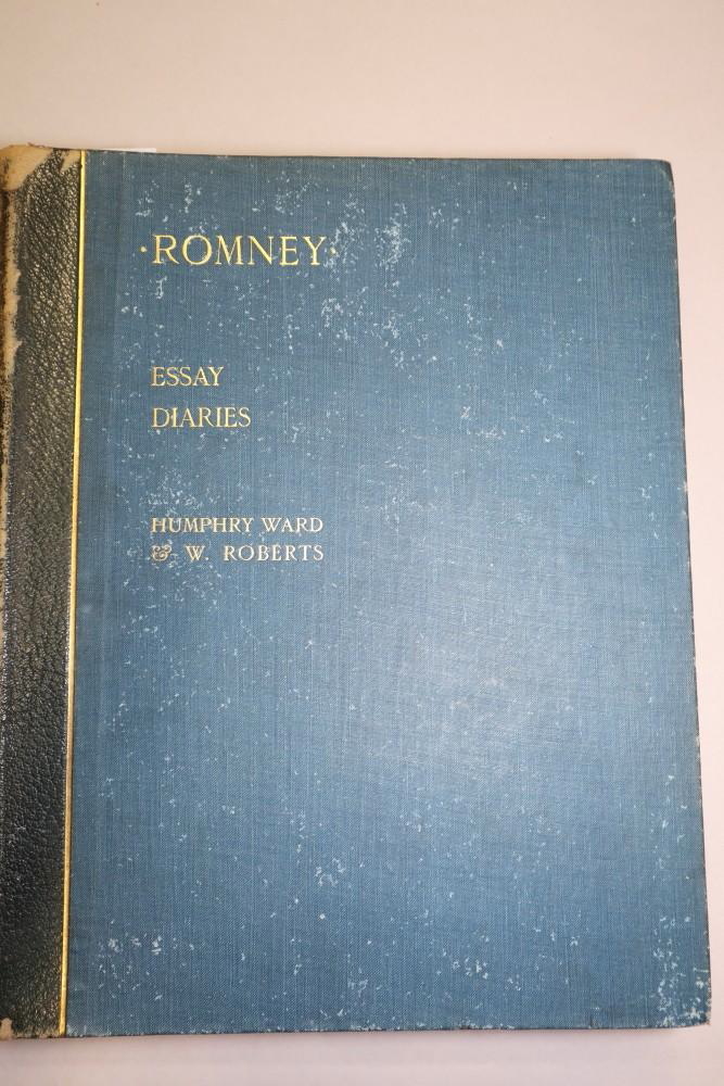 Ward & Roberts: "Romney Catalogue Raisonne" and "Essay and Diaries", 2 vols illust, pub Thomas Agnew - Image 2 of 9