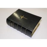 Tyndale New Testament 1526, 1 vol limited edition, 10/250, facsimile copy, tooled leather binding,
