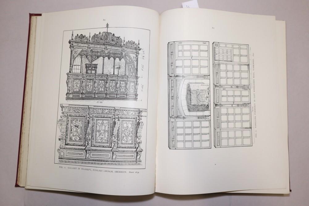 Francis Lenygon: "Decoration in England 1640-1760", 1 vol illust, Francis Lenygon: "Furniture in - Image 8 of 8