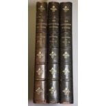 Ainsworth: "The Lancashire Witches", 3 vols, quarter bound, London 1849 (Philip & Phyllis Hill