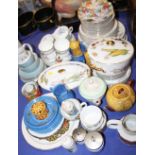 A quantity of Royal Worcester "Evesham" pattern china, including tureens, plates and egg coddlers, a