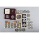 A Lusitania medallion, a Thala dated 1780, a number of British commemorative crowns and other pre-