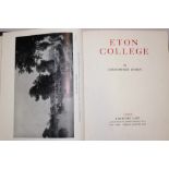 Barfield: "Thatcham Berks and its Manors", 2 vols, 1901, and Christopher Hussey: "Eton College", 1