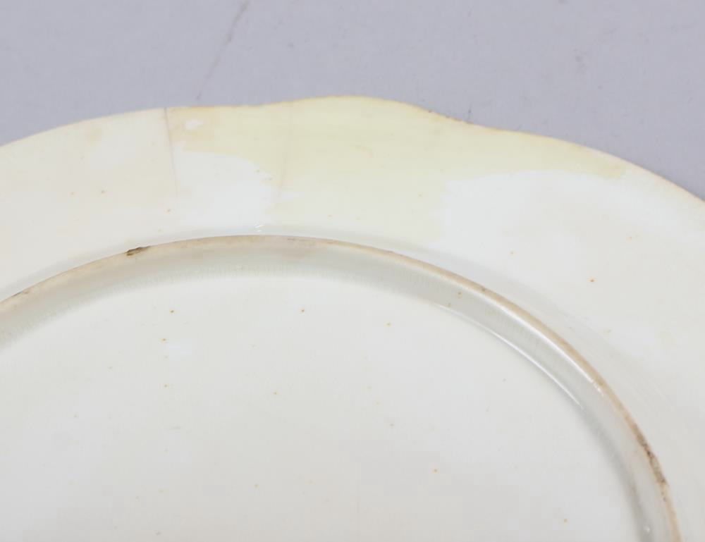 A Rockingham porcelain part dessert service, comprising six plates and two dessert dishes with - Image 19 of 24