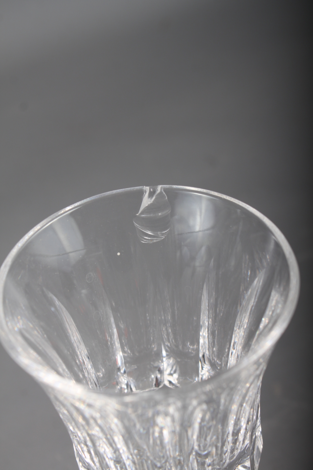 Five Waterford cut glass wines, 6" high - Image 2 of 3
