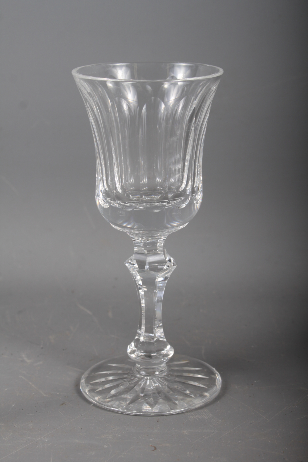 Five Waterford cut glass wines, 6" high - Image 3 of 3
