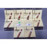 Twenty unopened packets of five Villiger Premium No 1 Sumatra Aromafresh cigars